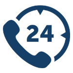 24/7 Customer Support Icon